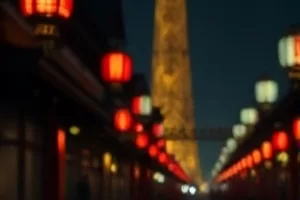 《折光者》棱镜折射出彩色光斑的特写